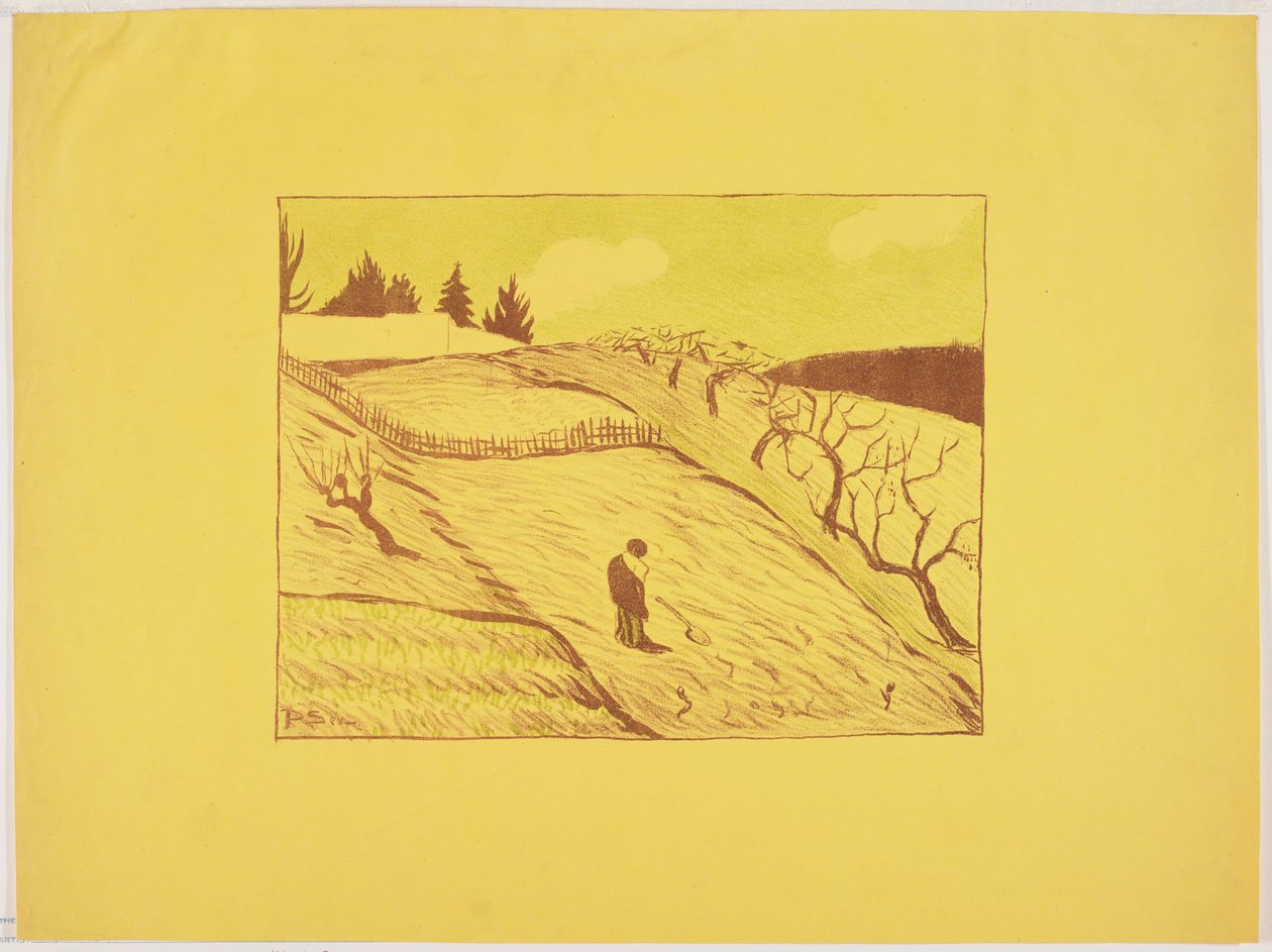 Das Ende des Tages door Paul Sérusier