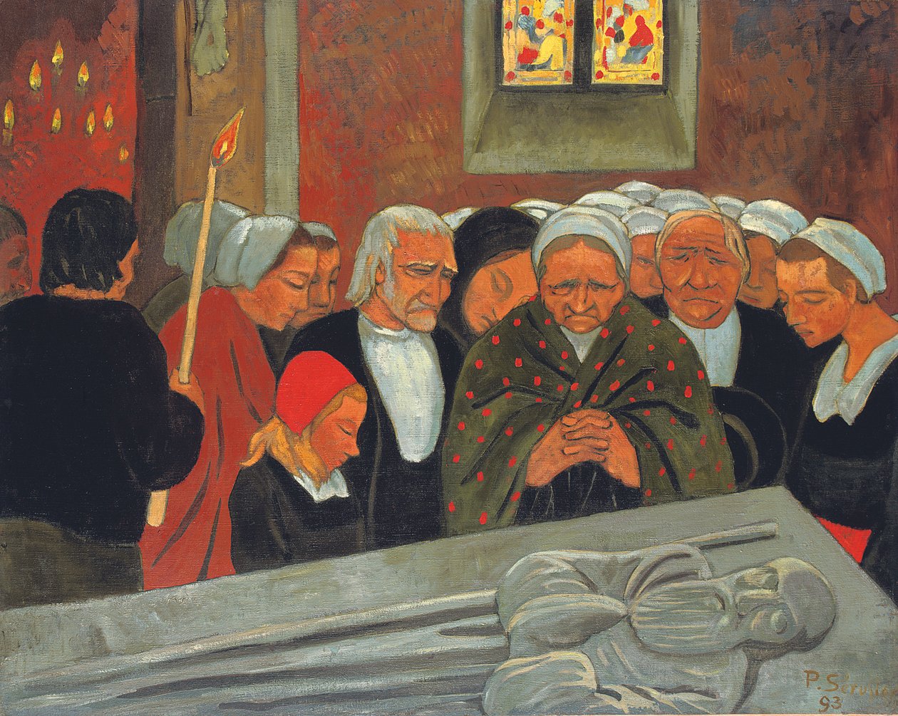 Gebed tot Sint Herbot, of De Vergiffenis door Paul Sérusier