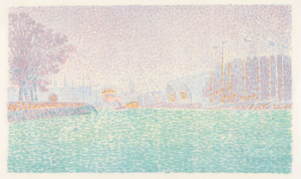In Vlissingen door Paul Signac