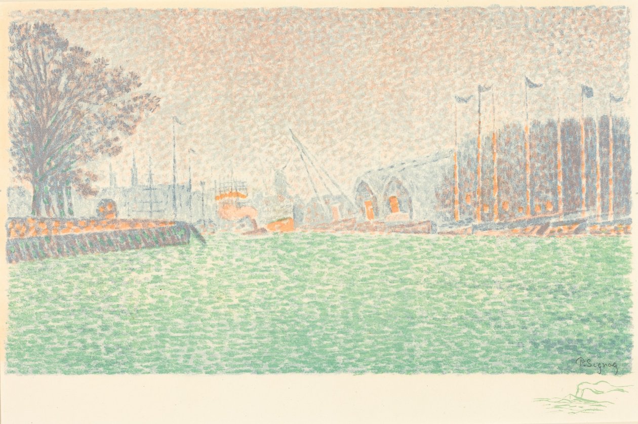 In Vlissingen door Paul Signac