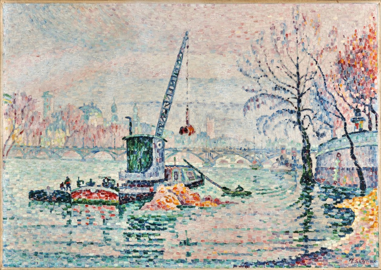 Pont des Arts door Paul Signac
