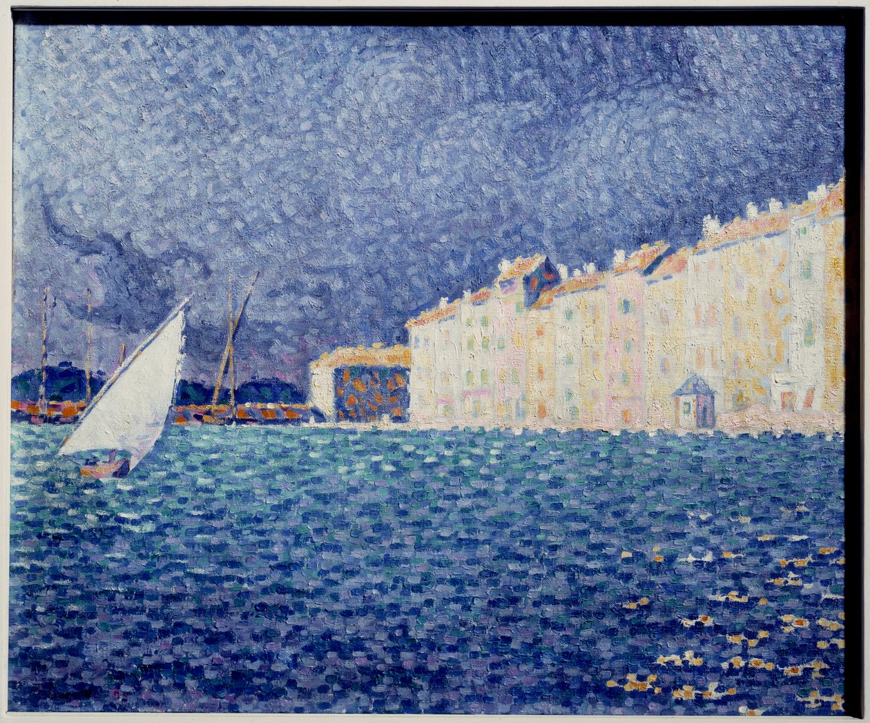 Saint Tropez door Paul Signac