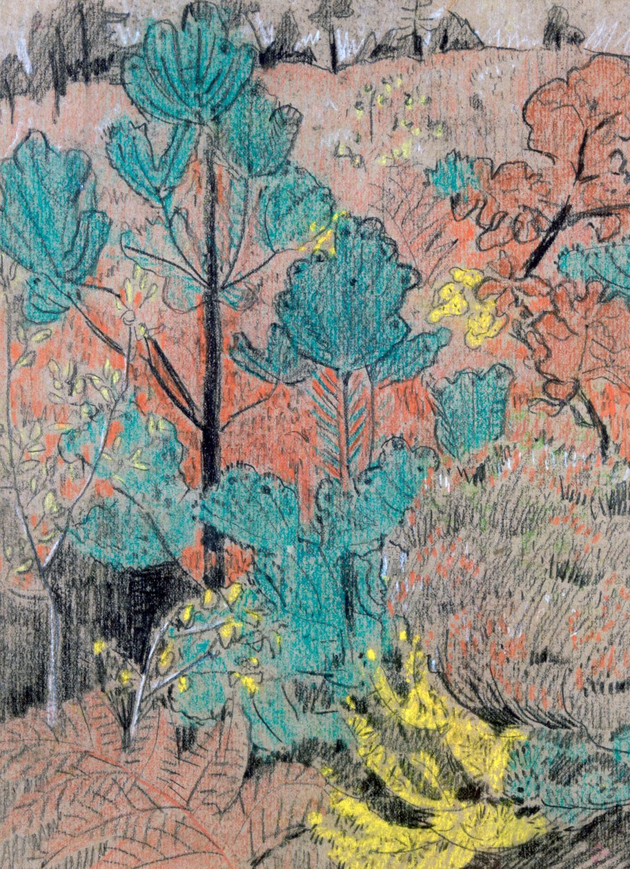 Onder hout, ca. 1883-1927 door Paul Sérusier