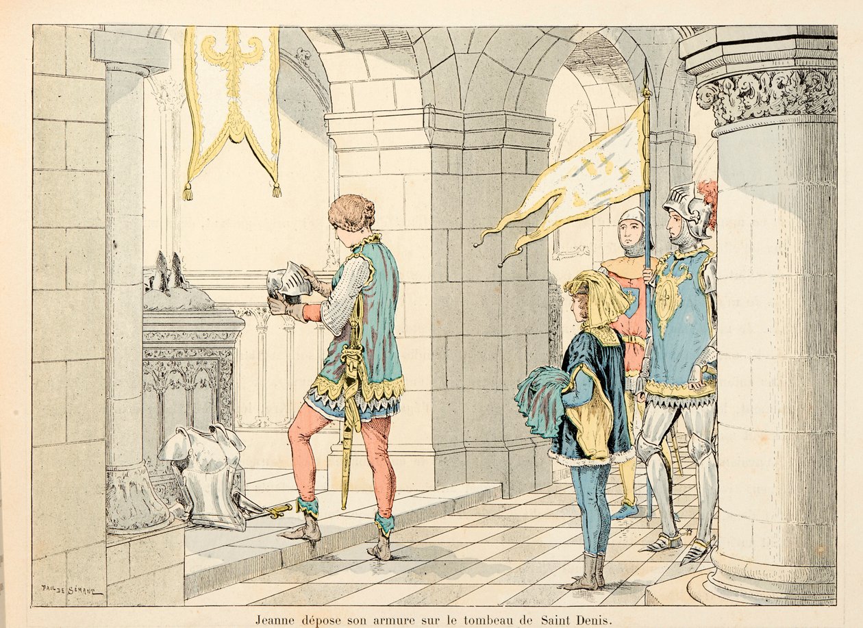 Illustratie uit het boek Jeanne d
