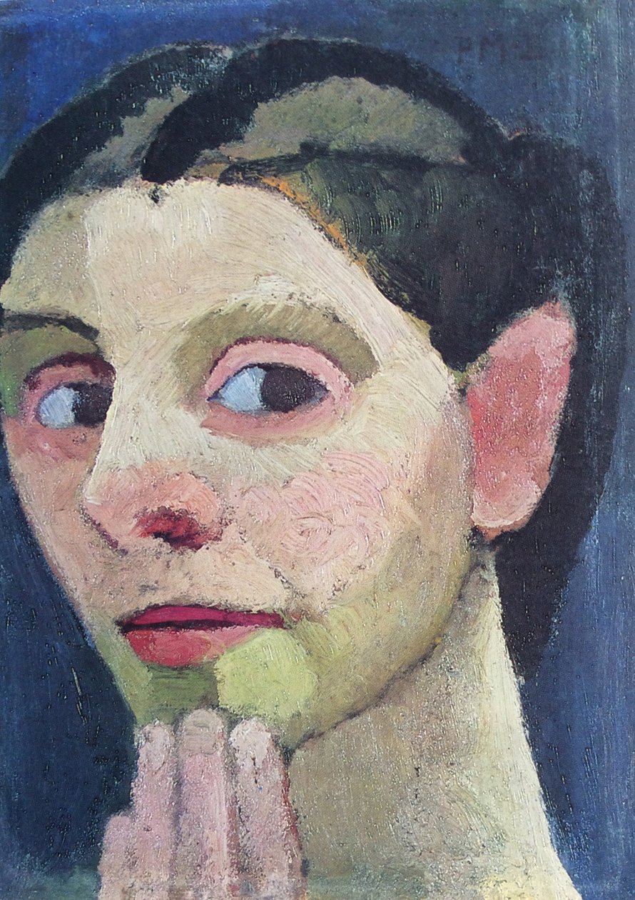 Zelfportret door Paula Modersohn-Becker