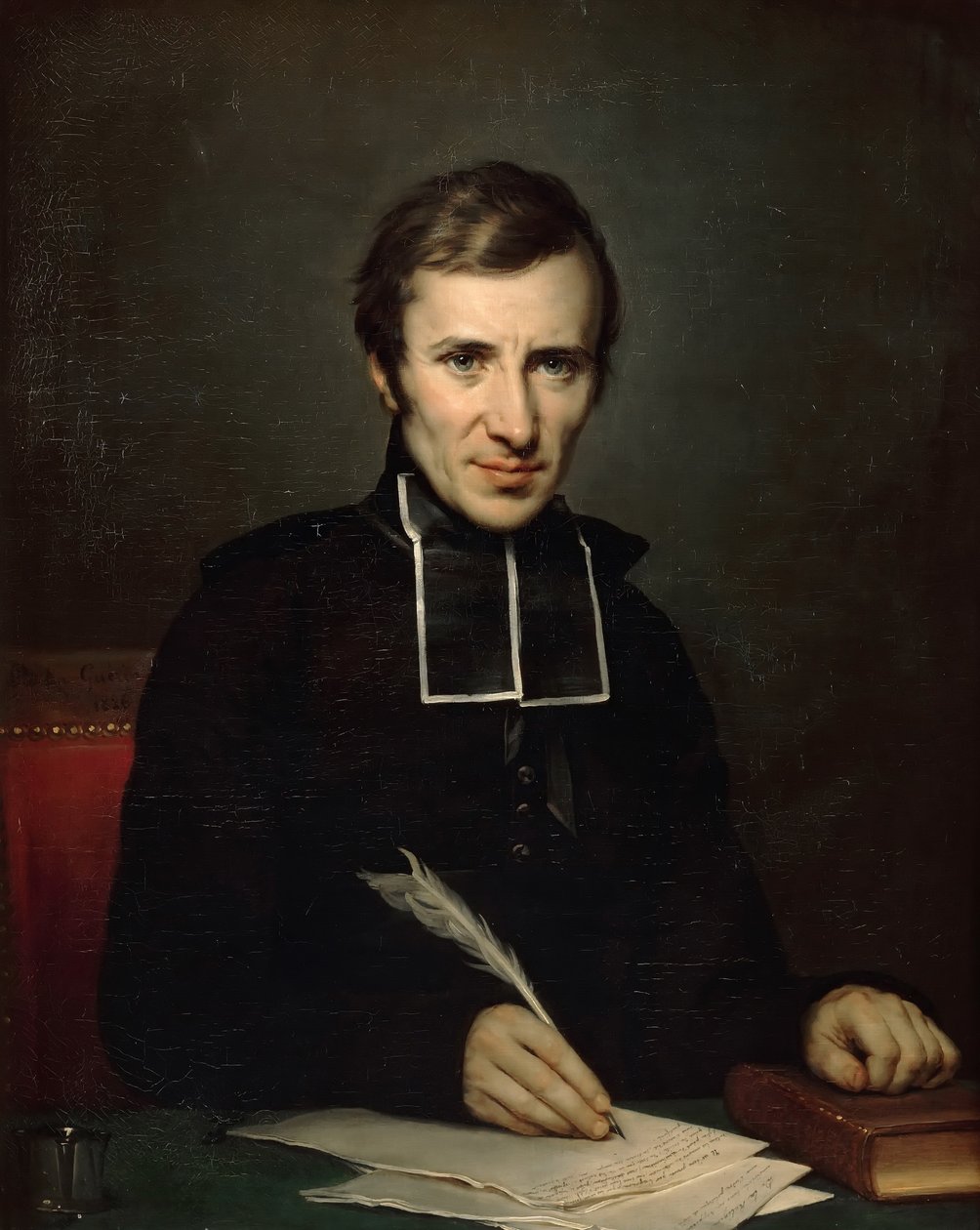 Hugues-Félicité Robert de Lamennais 1782-1854 door Paulin Guérin