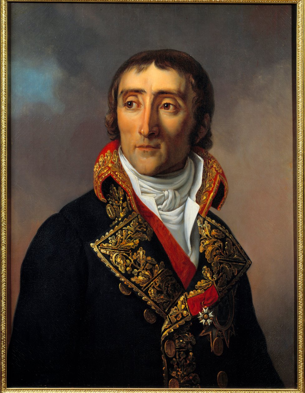 Portret van admiraal Eustache Bruix (1759-1805) schilderij door Guerin Paulin (1783-1855) Versailles, Chateau Museum door Paulin Jean Baptiste Guerin