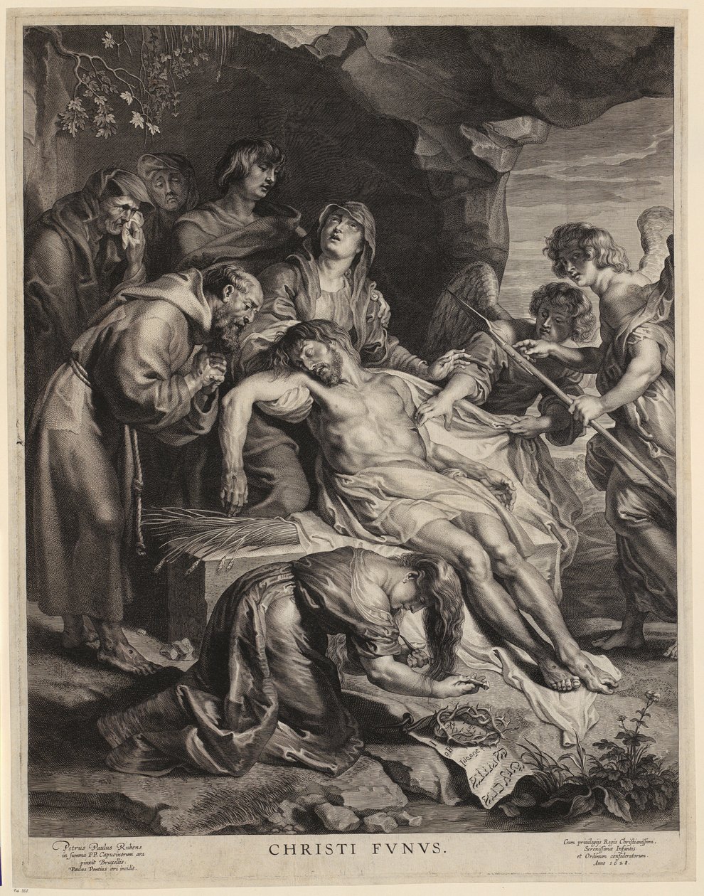Bewening van Christus door Paulus Pontius