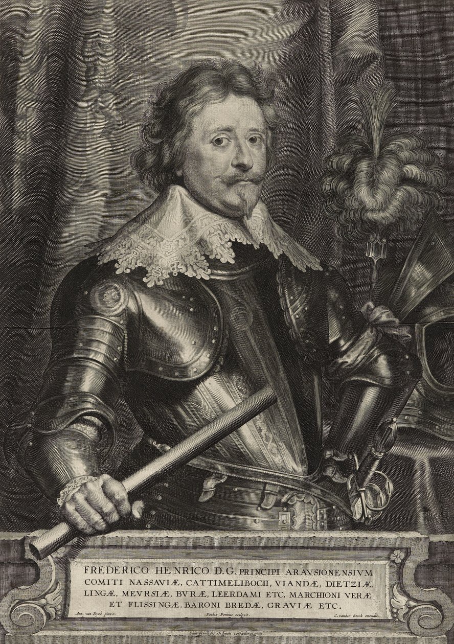Frederico Henrico (Frederik Hendrik, Prins van Oranje) door Paulus Pontius