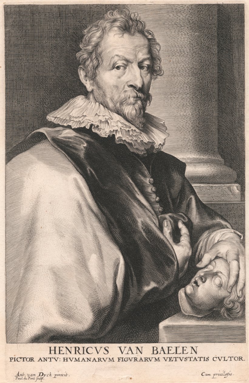 Henricus van Baelen, Pictor Antu; Humanarum Figurum Vetustatis Cultor door Paulus Pontius