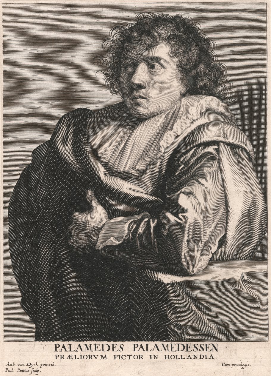 Palamedes Palamedessen, Præliorum Pictor in Hollandia door Paulus Pontius