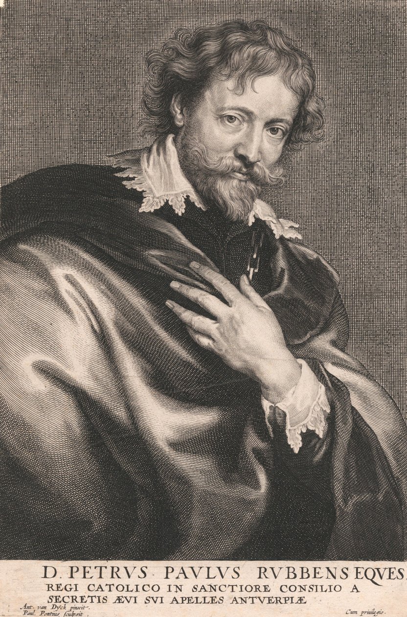 Petrus Paulus Rubbens door Paulus Pontius