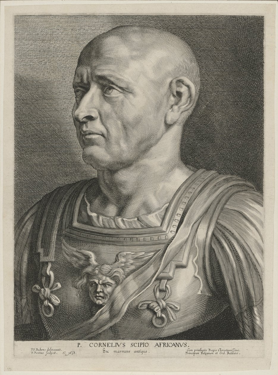 Scipio door Paulus Pontius