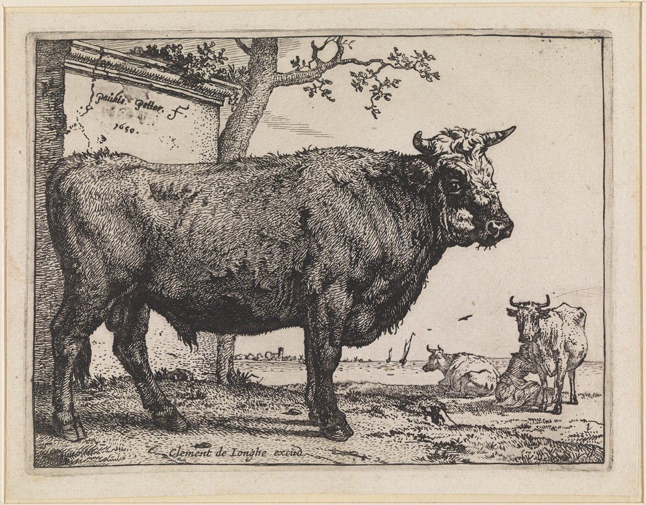 De stier door Paulus Potter