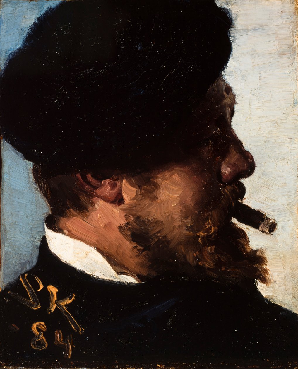 Fritz Stoltenberg door Peder Severin Krøyer