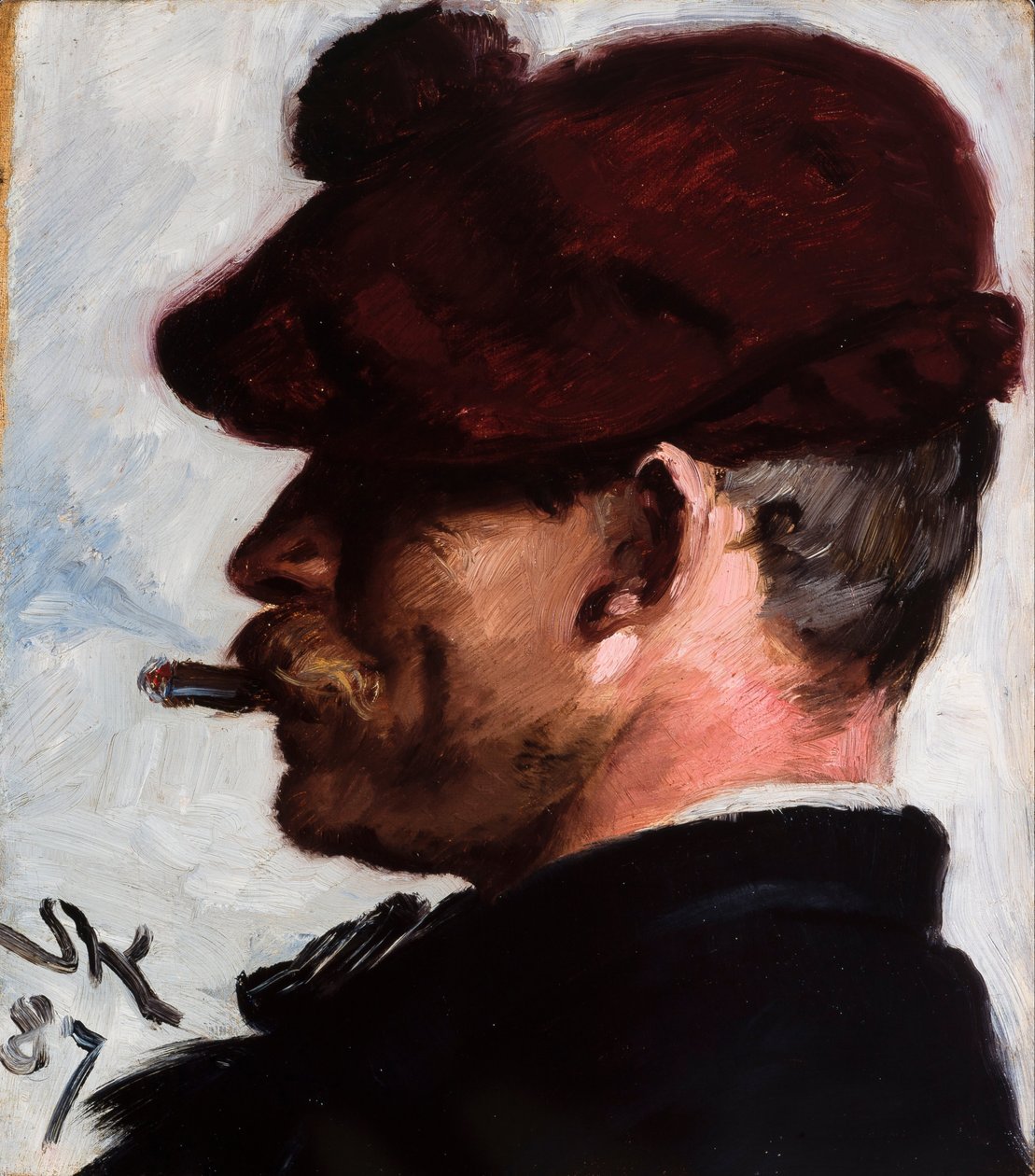 Thorvald Niss door Peder Severin Krøyer