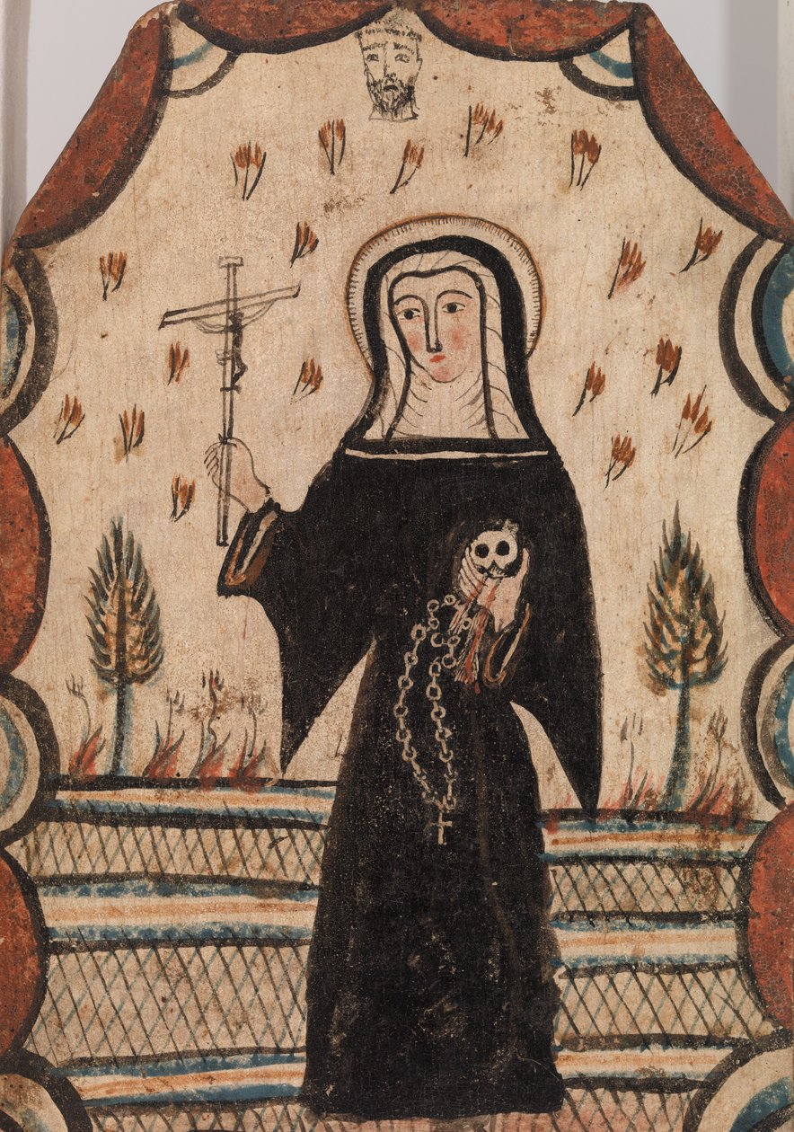 Sint Rita van Cascia, c.1815 door Pedro Antonio Frésquis