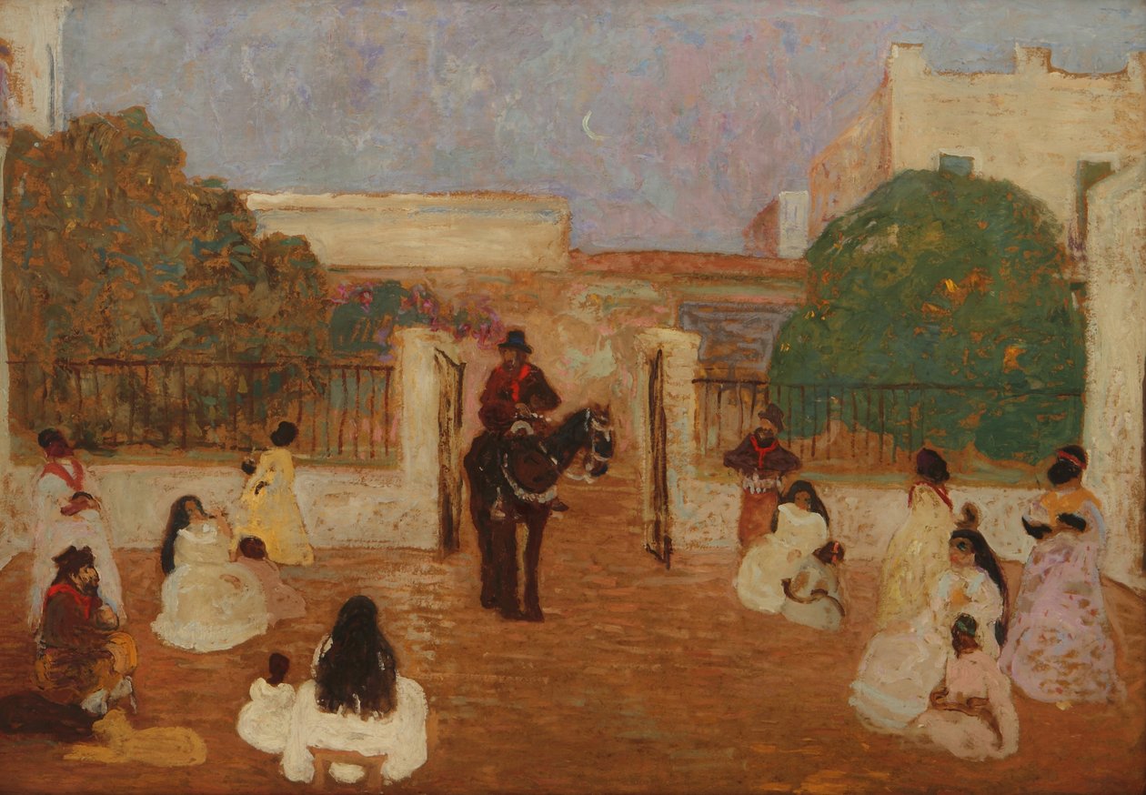 De gaucho Candioti door Pedro Figari