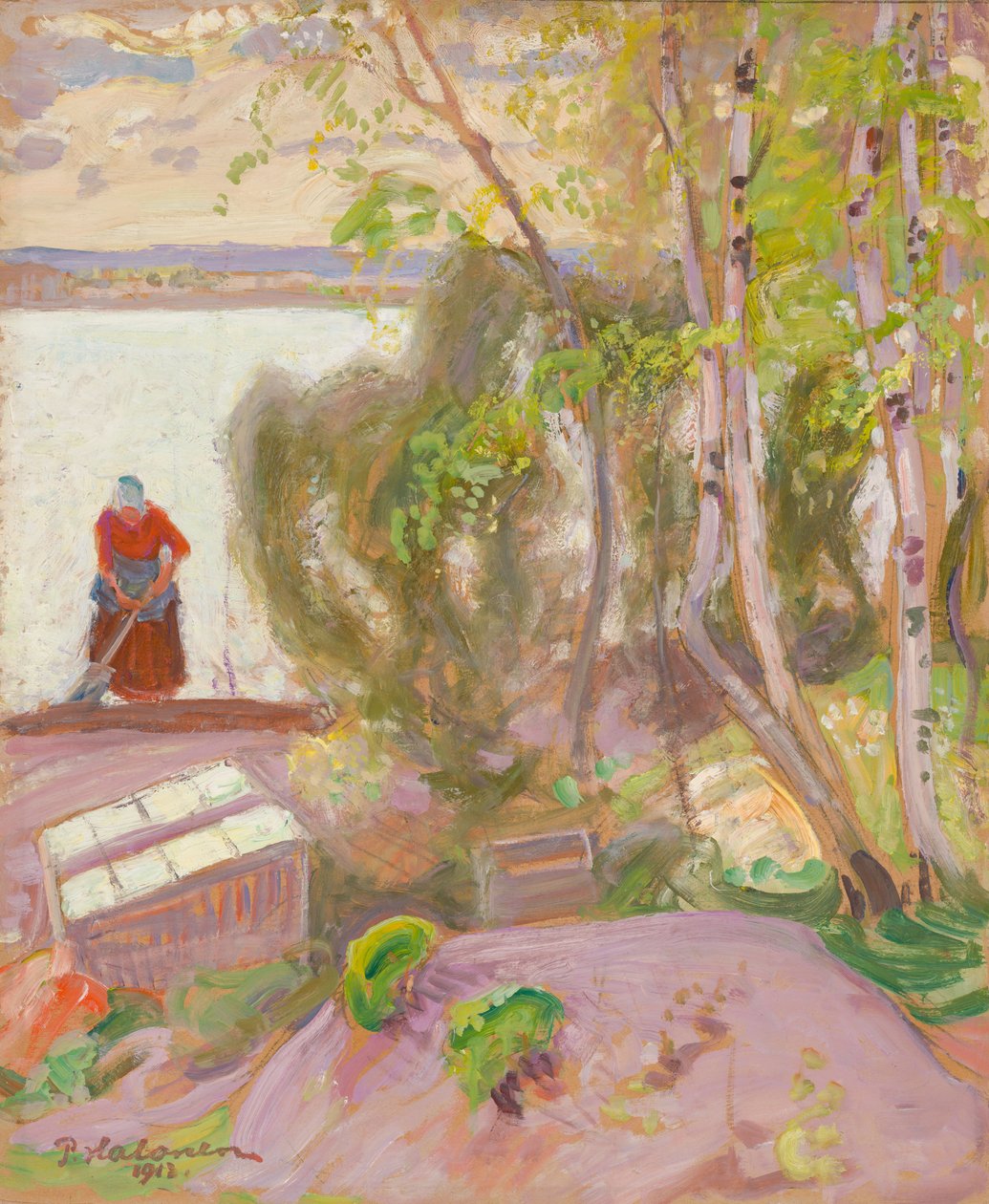 Uit de tuin door Pekka Halonen