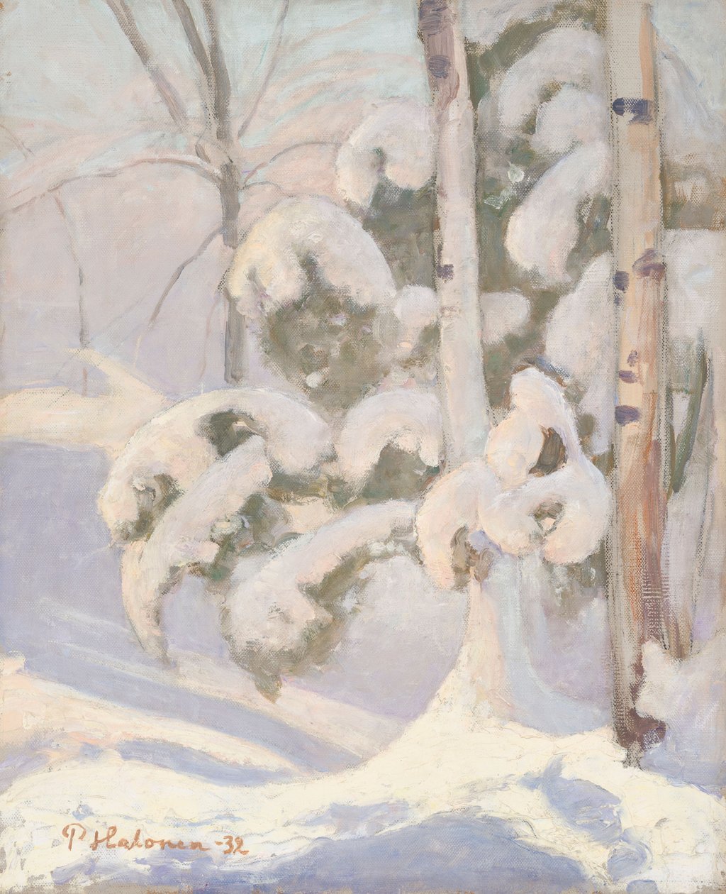 Winterlandschap door Pekka Halonen