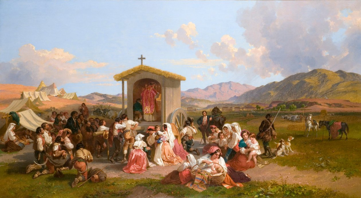 Mis voor de maaiers, 1820-1885 door Penry Williams