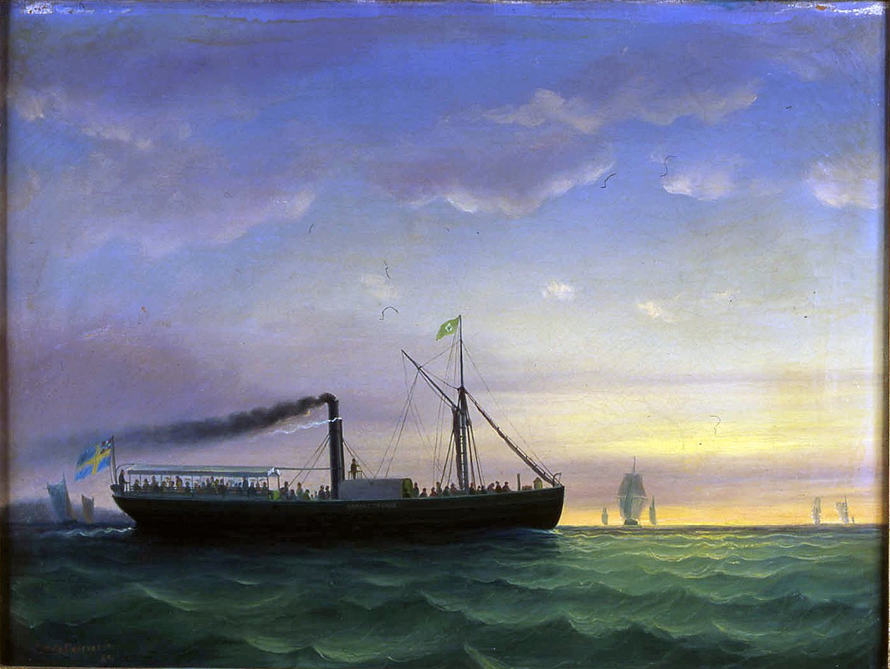 Passagiersschip ESAIAS TEGNER door Per Wilhelm Cedergren