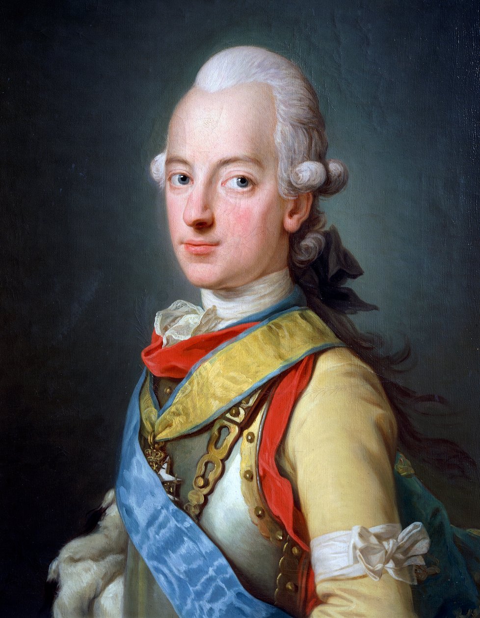 Portret van Karel XIII van Zweden (Stockholm) door Per Krafft