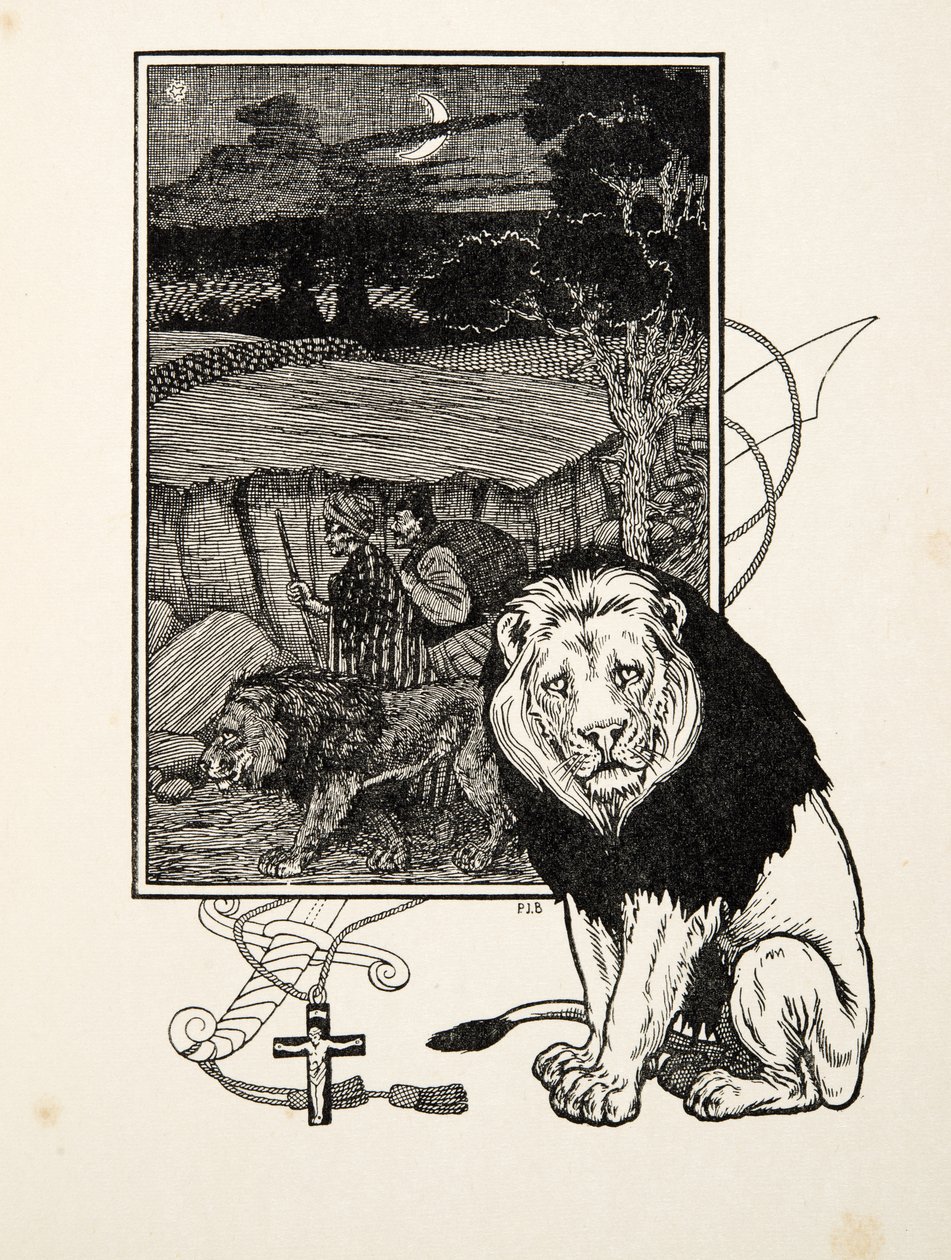 Een Voorzienige Veilige Begeleiding, uit Honderd Anekdotes van Dieren, uitgegeven 1924 door Percy J. Billingshurst