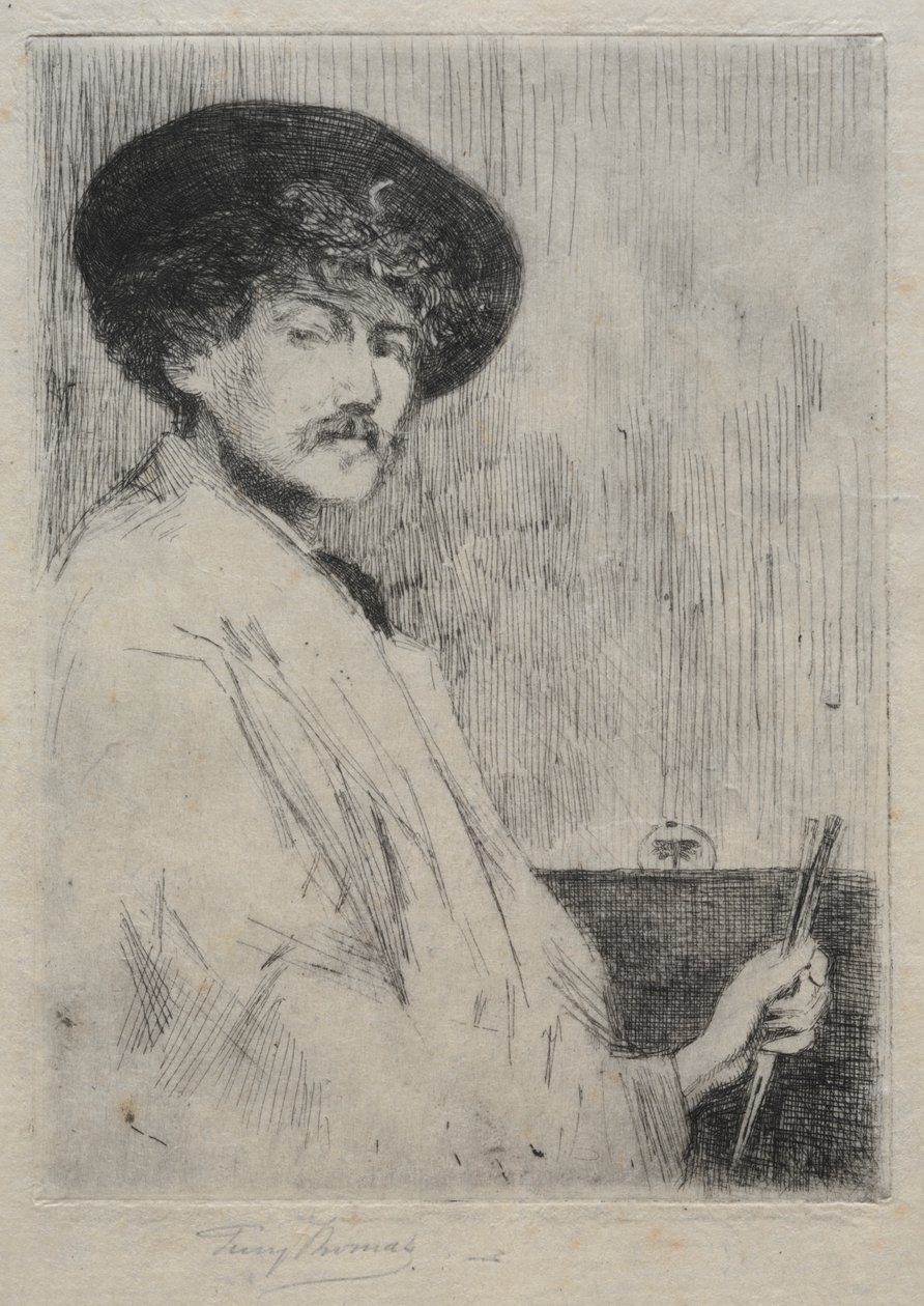 James MacNeill Whistler door Percy Thomas