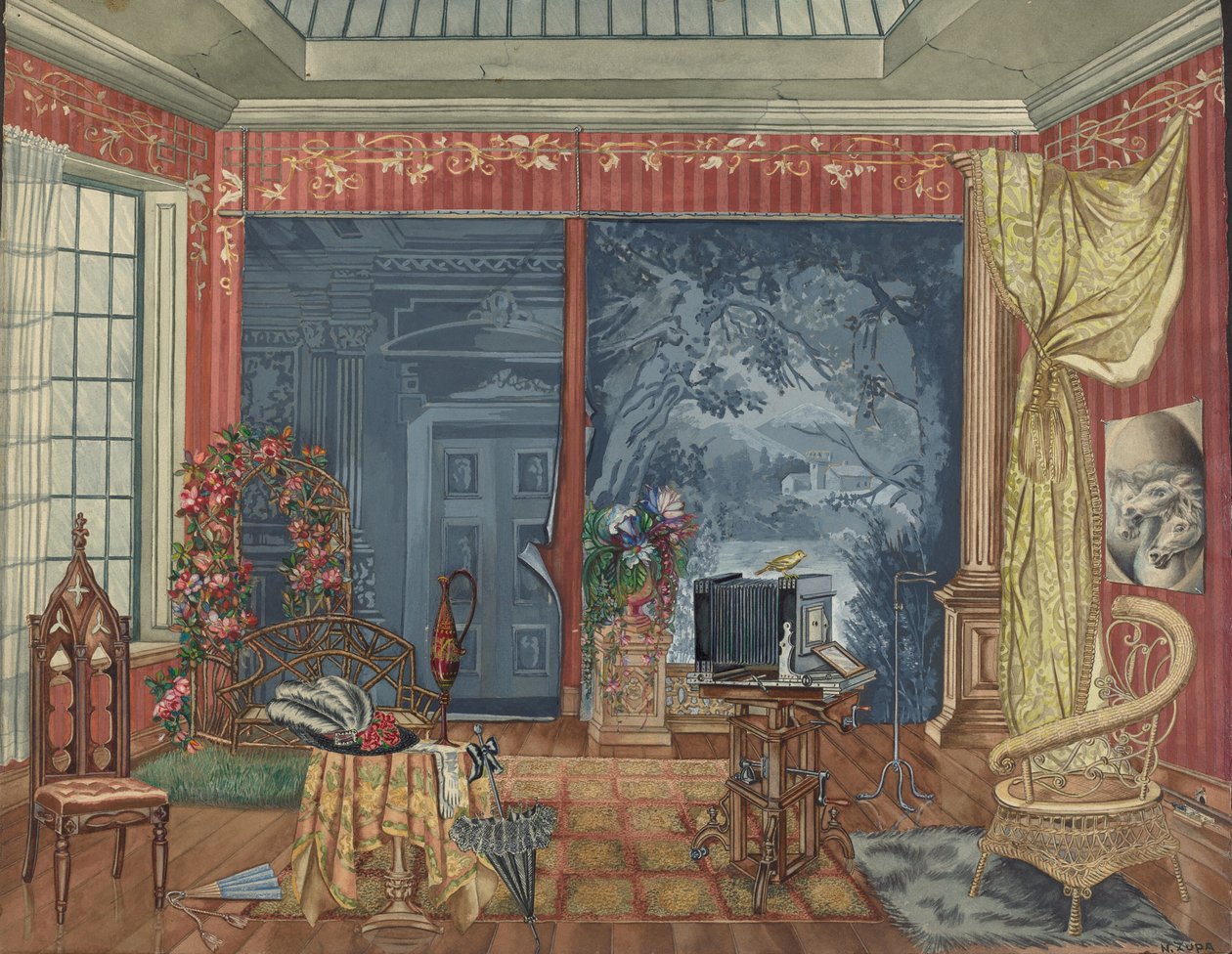 Fotografenstudio, 1935-1942 door Perkins Harnly