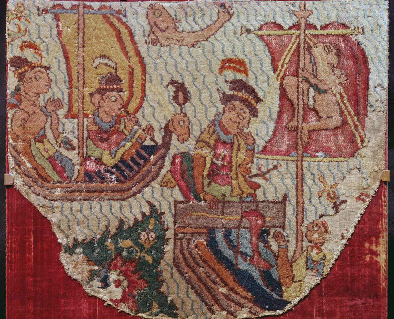 Tapijt met Indo-Portugese motieven, Safavid-dynastie door Persian School