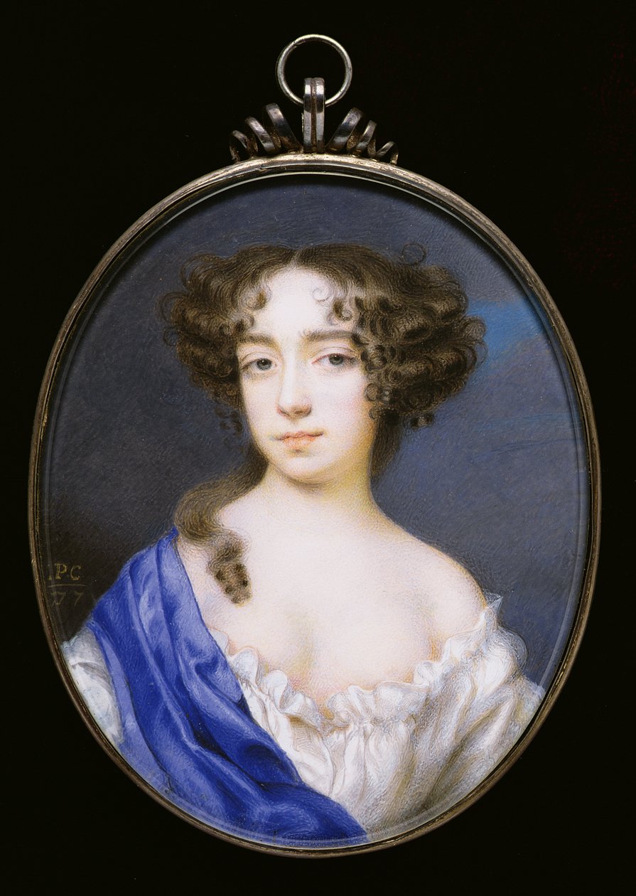 No.3833 Maria van Modena, 2e vrouw van Koning James II van Engeland en Schotland, ca. 1677 door Peter Cross