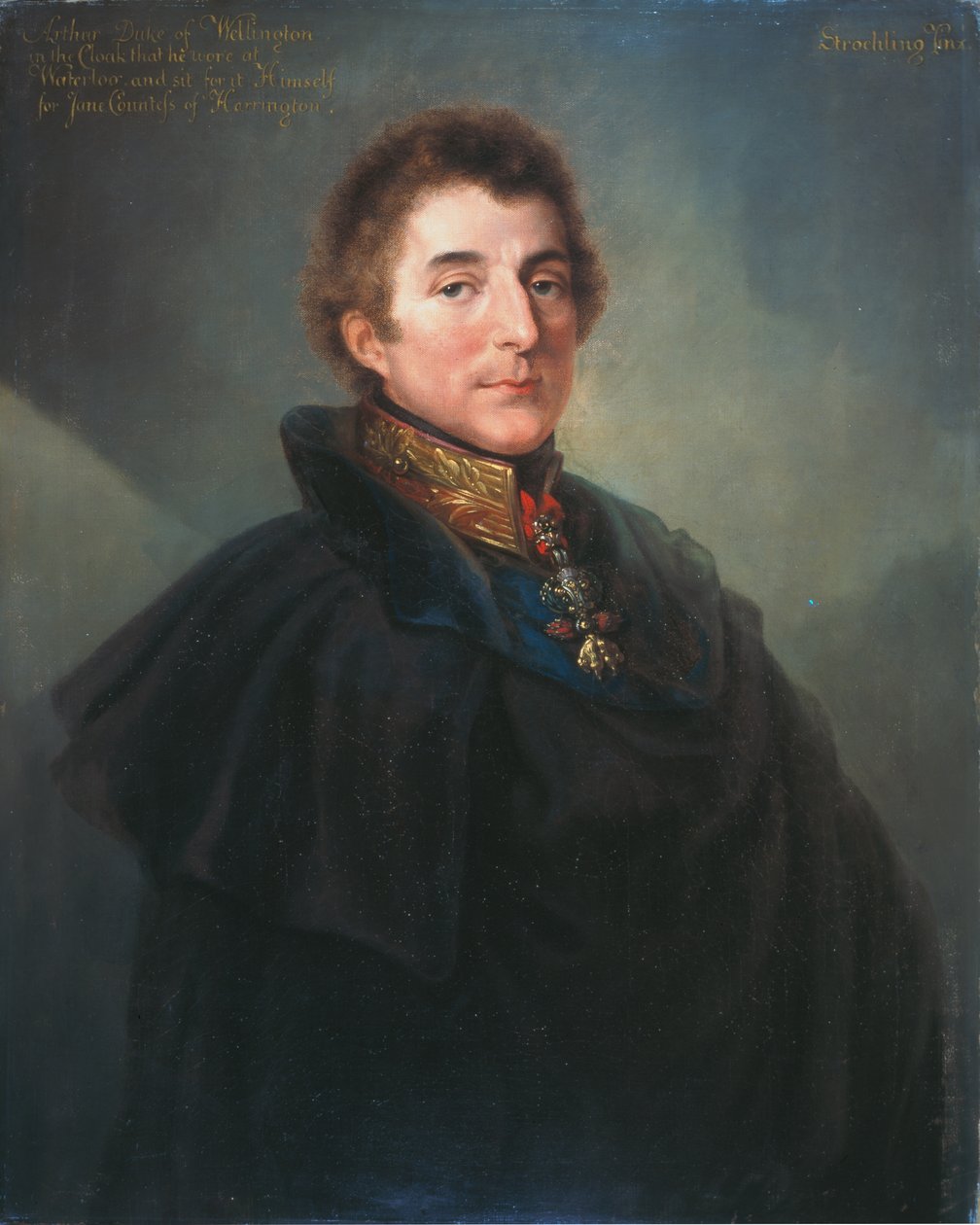Veldmaarschalk Arthur Wellesley, KG KCB (1769-1852) c.1820 door Peter Eduard Stroehling