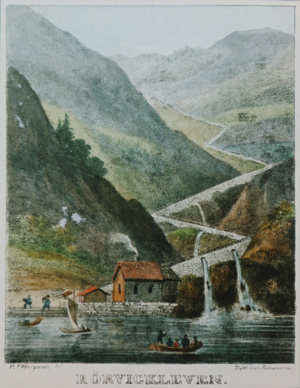 Rørvigkleven door Peter Frederik Wergmann