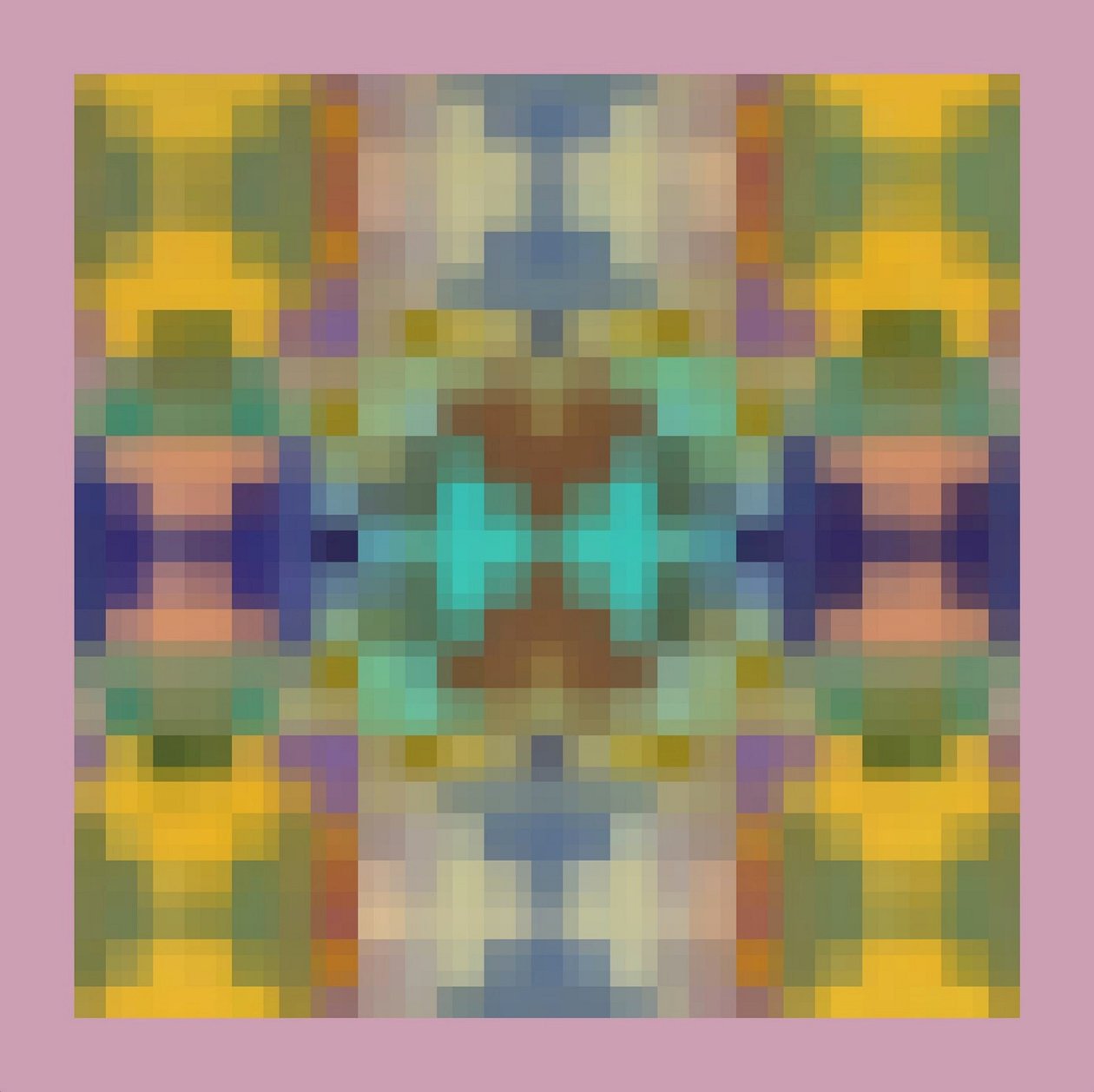 Symmetrische overlay, 2014 door Peter McClure