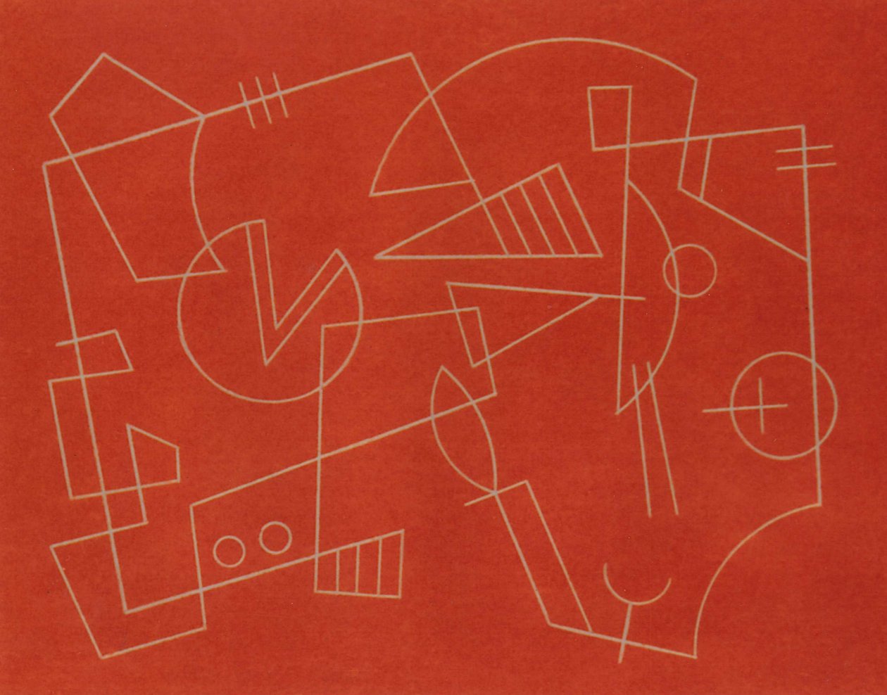 Wandelende Lijn, 1997 door Peter McClure