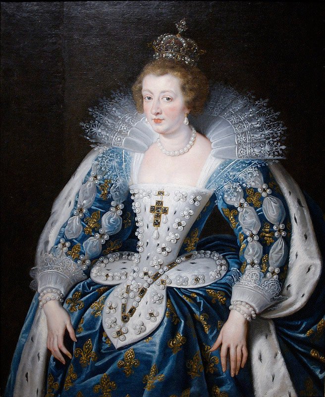 Anna van Oostenrijk door Peter Paul Rubens
