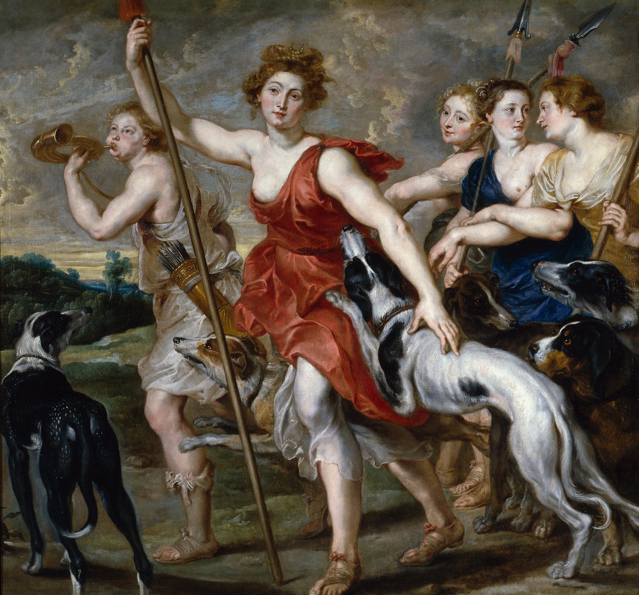 Diana de jager door Peter Paul Rubens