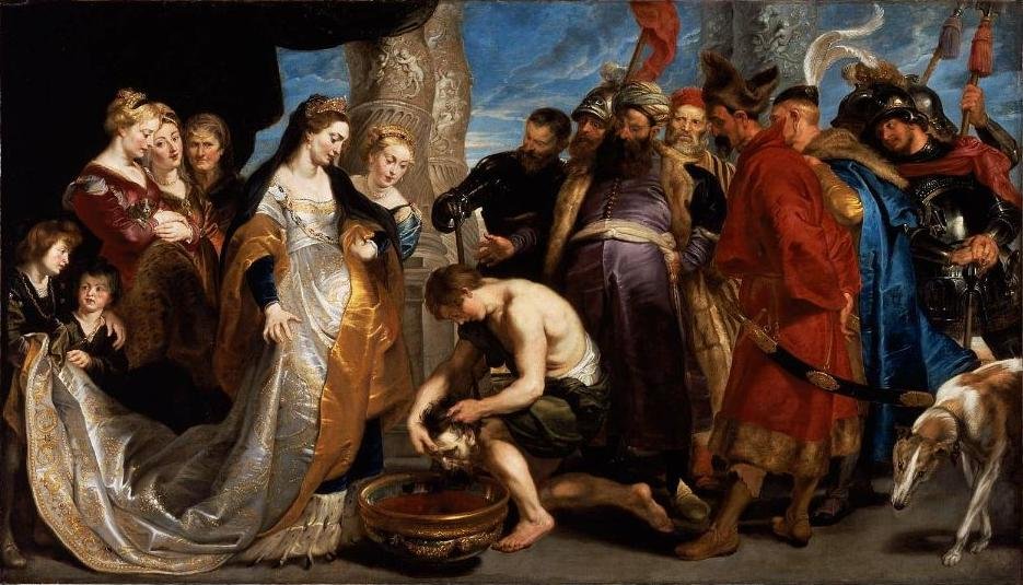 Legende van Tomyris door Peter Paul Rubens
