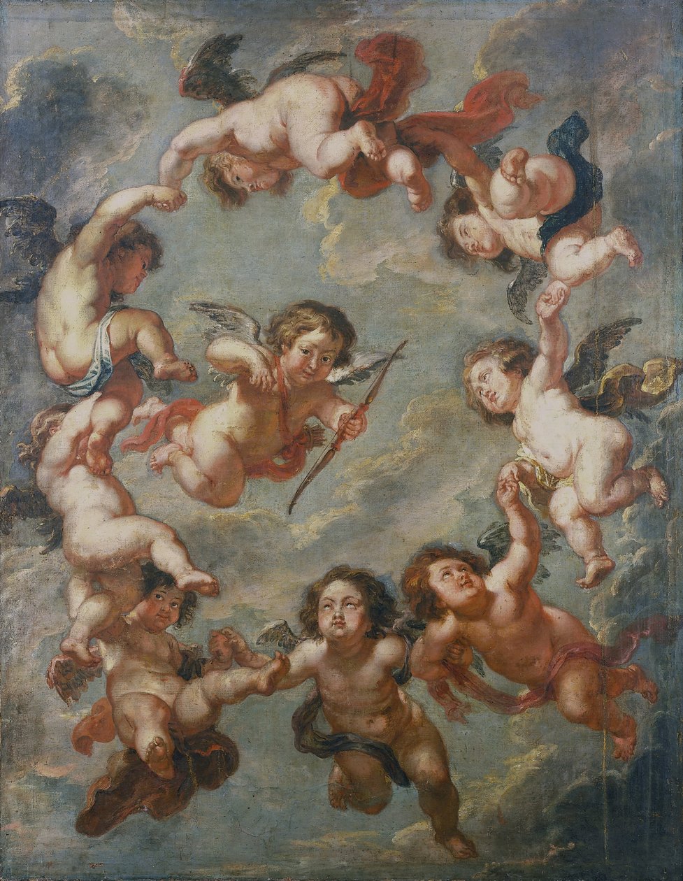 Putti: een plafonddecoratie door Peter Paul Rubens
