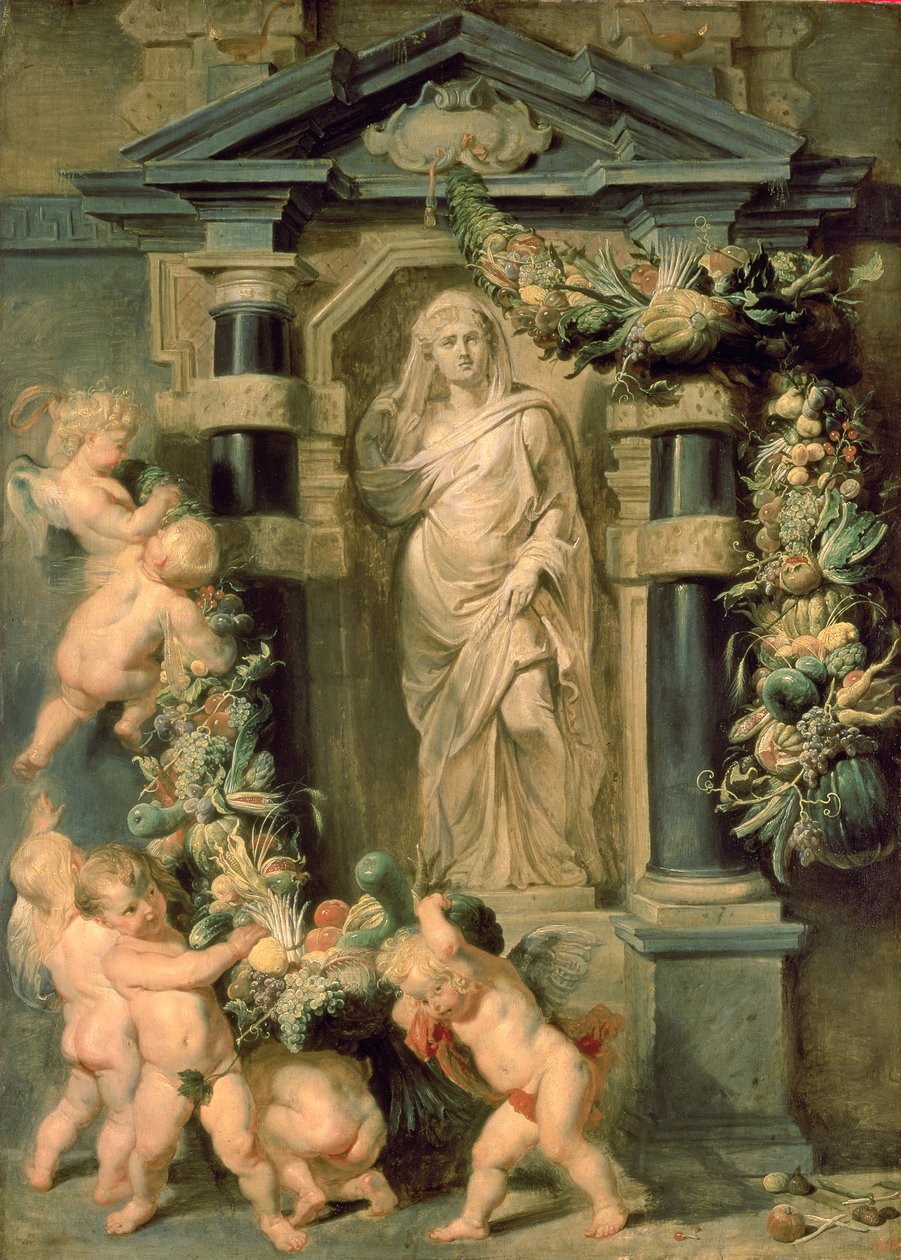 Standbeeld van Ceres, c.1615 door Peter Paul Rubens