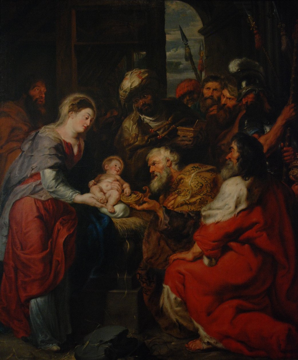 De Aanbidding der Wijzen door Peter Paul Rubens