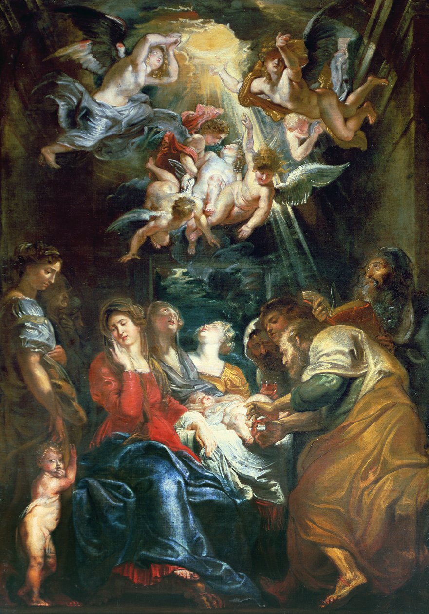 De Besnijdenis, ca. 1605 door Peter Paul Rubens