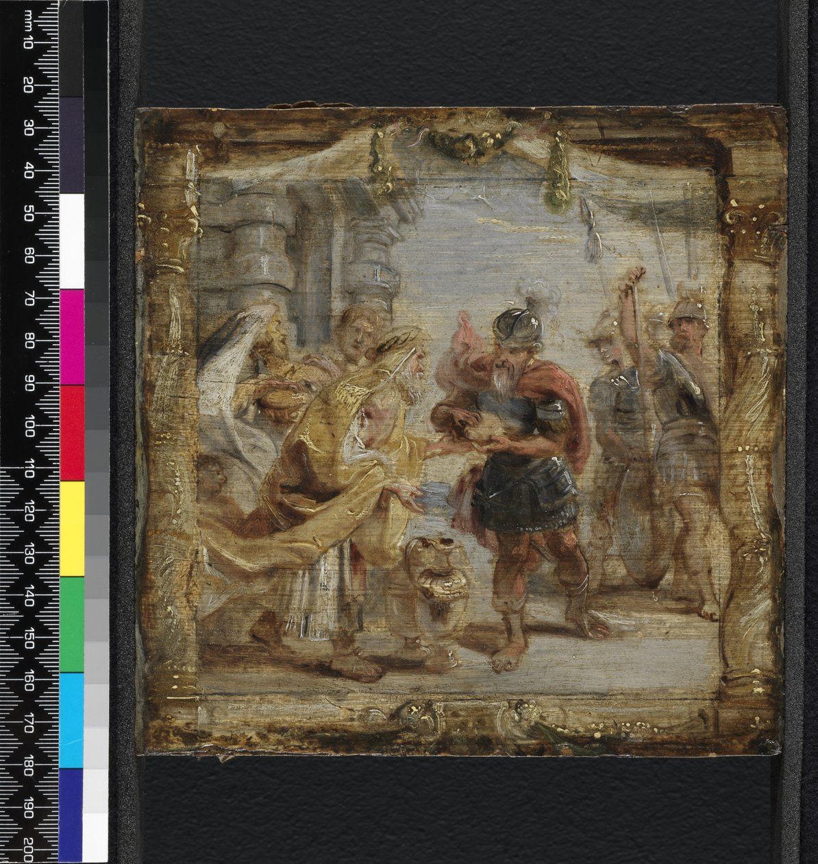 De ontmoeting van Abraham en Melchisedek, c.1625-26 door Peter Paul Rubens