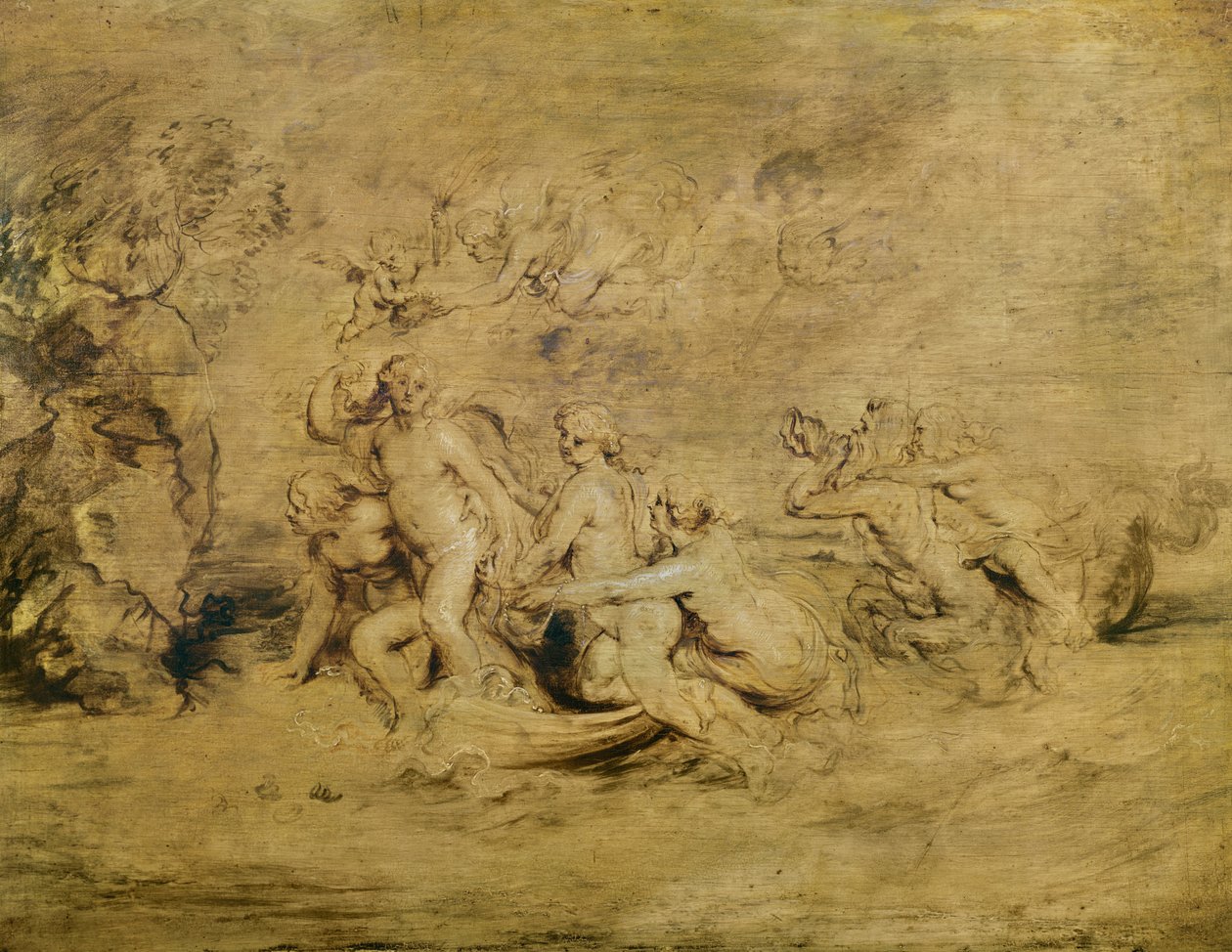 De Triomf van Venus door Peter Paul Rubens