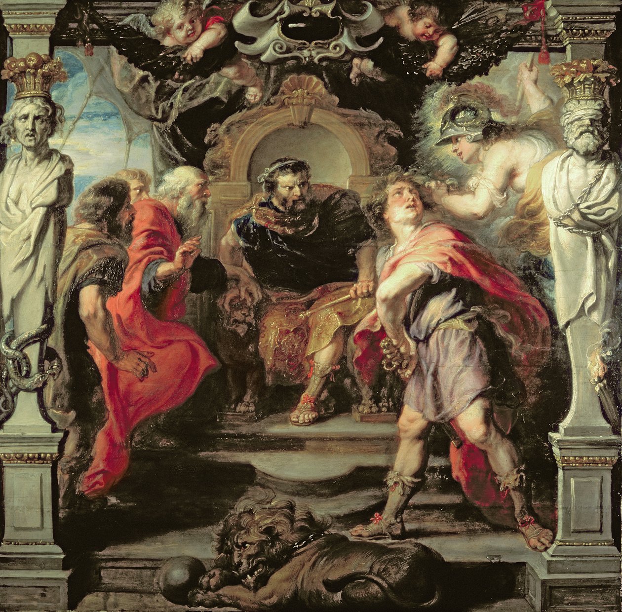 De Woede van Achilles, ca. 1633 door Peter Paul Rubens