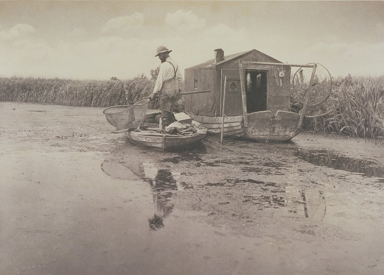 Het huis van de palingvanger, c.1886 | Kunstafdruk
