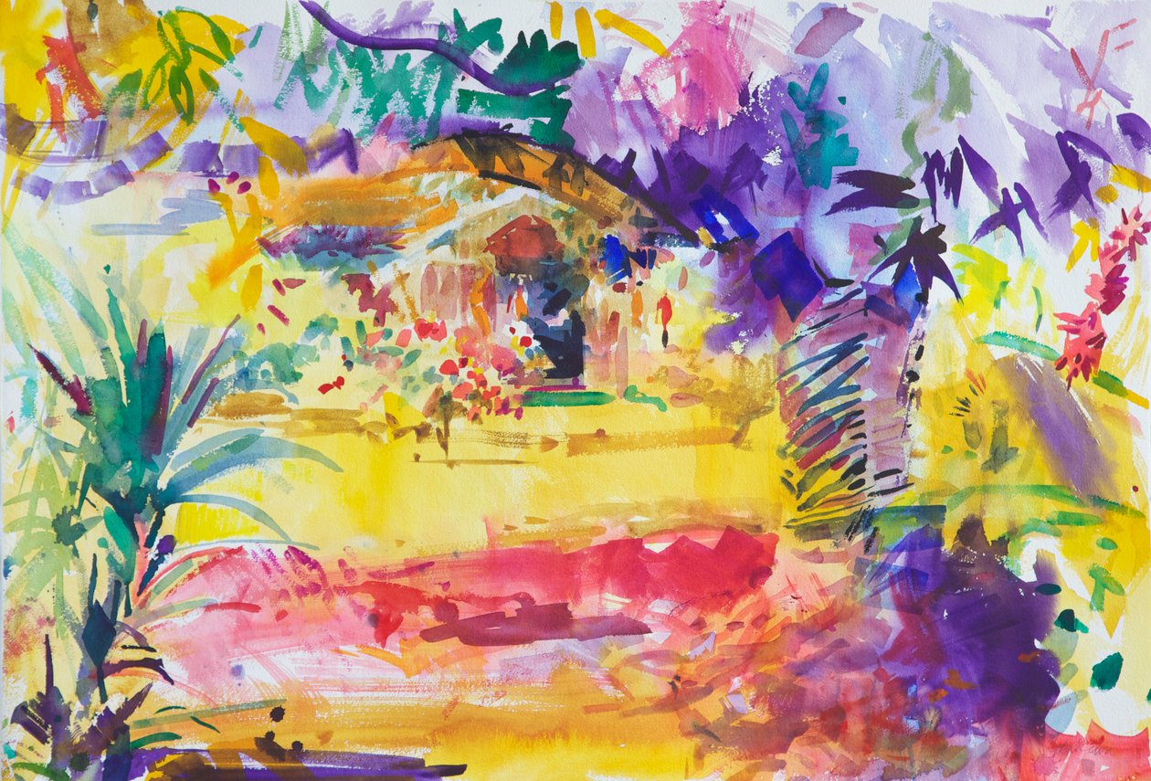 Gauguins tuin, 2011 door Peter Graham (Contemporary)
