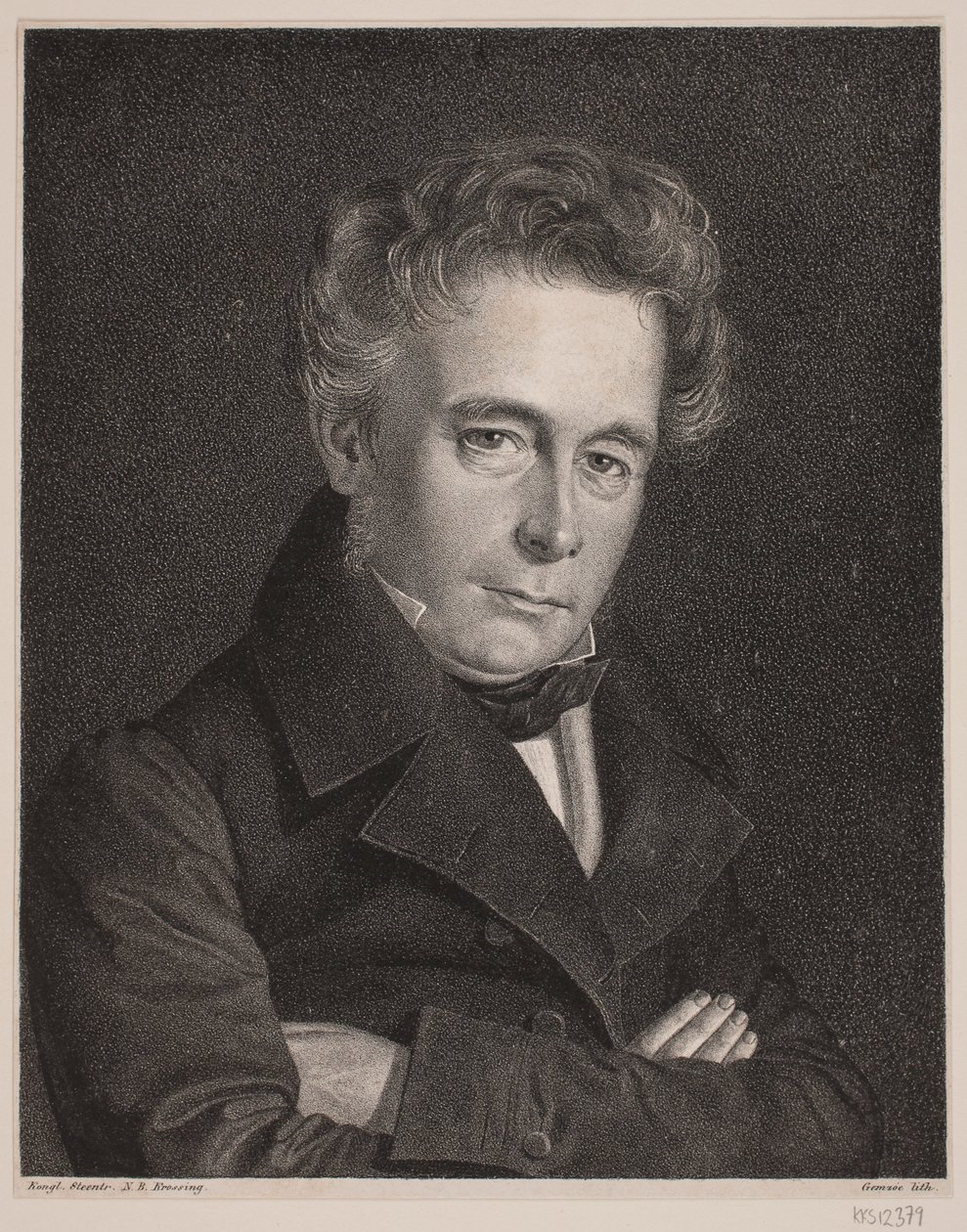 Søren Anton Wilhelm Sørenssen door Peter Henrik Gemzøe
