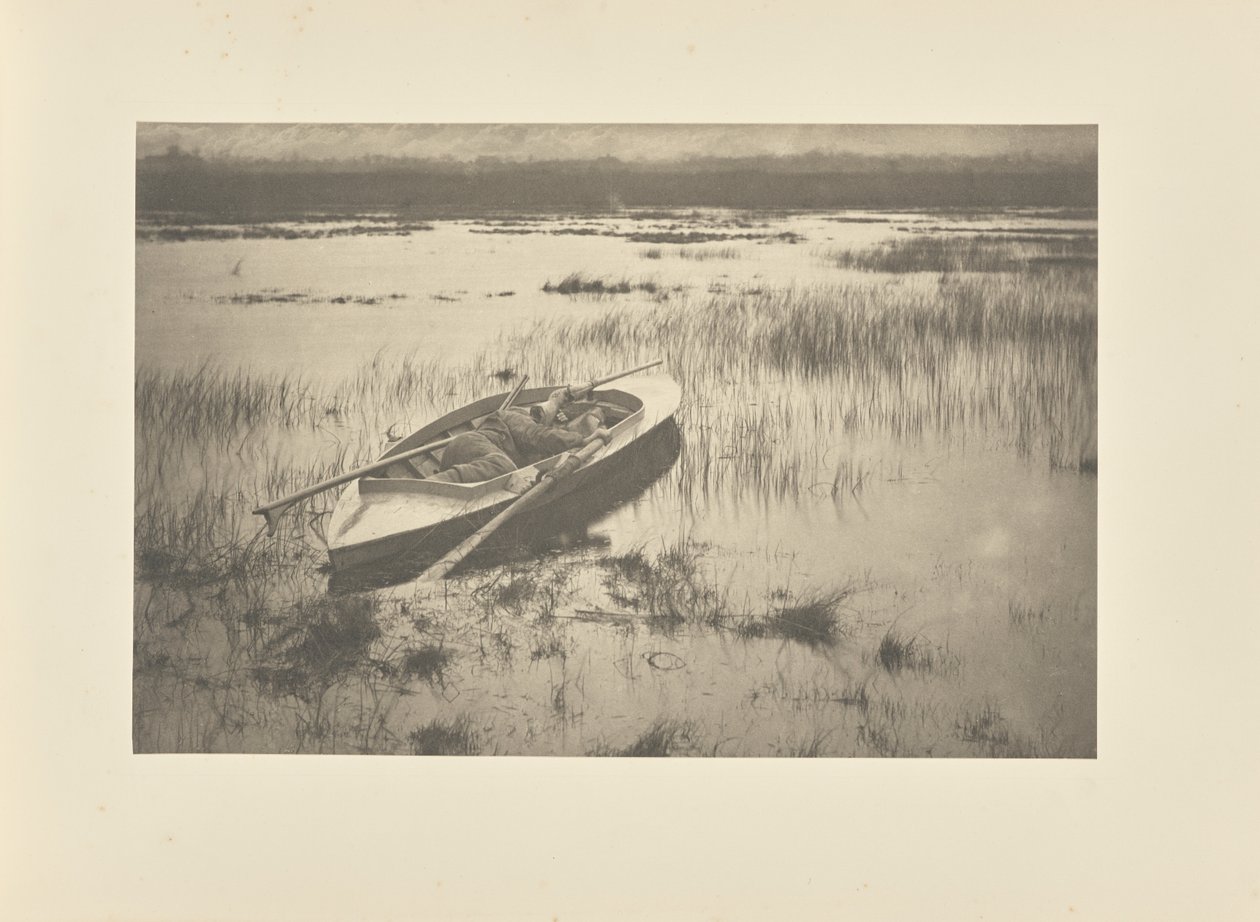 Jachthond die op pluimvee aansluipt door Peter Henry Emerson